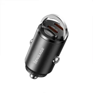 iEngage Dual USB-C Ports Car Charger 45W — product view 2