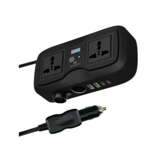 Engage 200W Portable Car Inverter With Dual Ac Sockets And 4 Ports - N6Au — product view 3