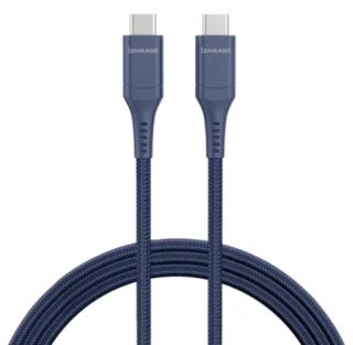 iEngage Fast Charging 240W USB-C To USB-C Cable (Blue)