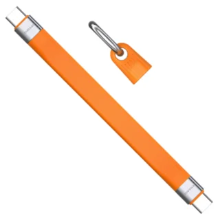 iEngage PD 240W USB-C To USB-C Cable (40GBps/8K) USB 4.0 (Orange) — product view 3