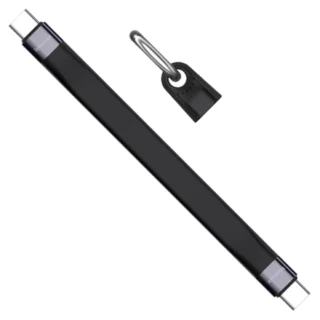 iEngage PD 240W USB-C To USB-C Cable (40GBps/8K) USB 4.0 (Black)