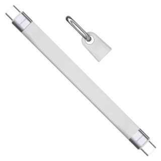 iEngage PD 240W USB-C To USB-C Cable (40GBps/8K) USB 4.0 (White) — product view 3