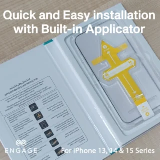 Engage iPhone 14 Pro Max Tempered Glass Protector With Installation Tray — product view 3