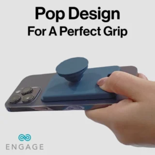 Engage Magsafe Wallet With Popholder - Black — product view 2