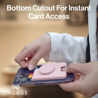 Engage Magsafe Wallet With Popholder - Blue — product view 3