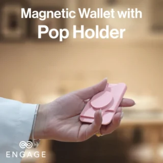 Engage Magsafe Wallet With Popholder - Pink — product view 2