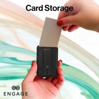 Engage Magsafe Wallet With Finger Grip Holder - Brown — product view 3