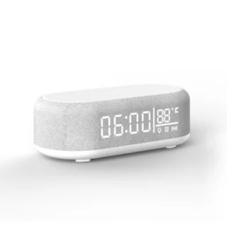 Engage Wireless RGB Lights Bluetooth Speaker With Digital Alarm Clock — product view 2