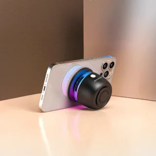 iEngage Magnetic Mini Wireless Speaker With RGB Light — product view 2
