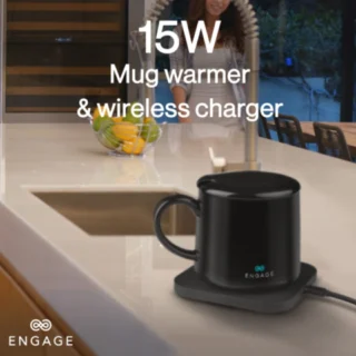 Engage Mug Warmer 2.0 And Wireless Fast Charger 15W — product view 2