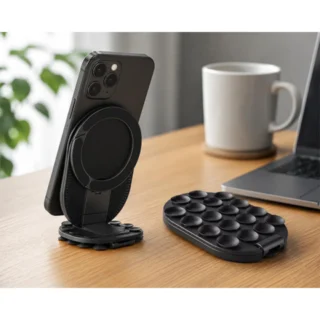 iEngage 360° Rotating Foldable Magnetic Suction Phone Holder — product view 2