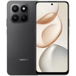 HONOR X7d 5G NFC Velvet Black front and back