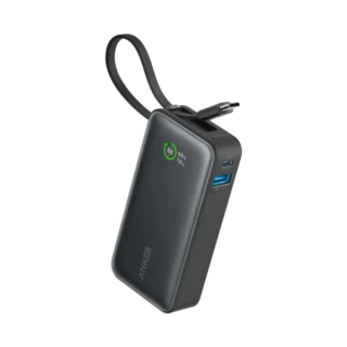 Anker Nano Power Bank (30W, Built In USB C Cable)