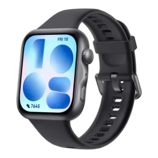 Huawei Watch Fit 5 - Black Fluoroel astomer Strap