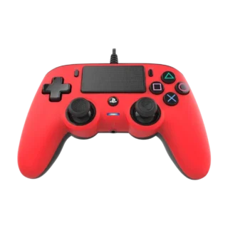 Nacon - Wired Compact Controller for PlayStation 4 - Red