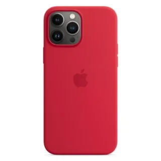 Apple iPhone 13 Silicone Case (Magsafe) - Red