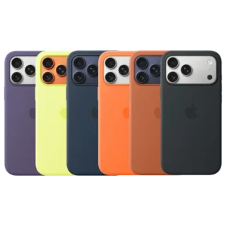 Apple iPhone 17 Pro Max Silicone Case with Mag Safe - colour options