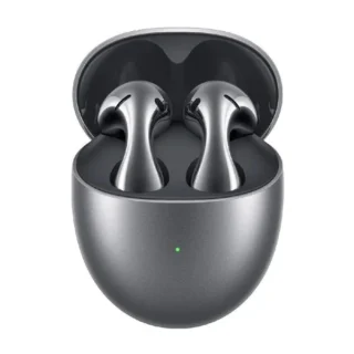 HUAWEI FreeBuds 5 - Silver frost with case