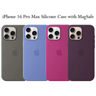 Apple iPhone 16 Pro Max Silicone Case with Mag Safe - MYYX3ZM/A