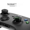 GeekShare Xbox Controller Joystick Caps, 3 Pairs of Silicone Protective Covers - Black product image — product view 4