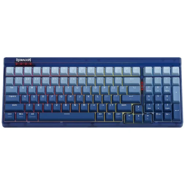 Redragon Garen Pro K656wb-rgb-pro 3-mode Wireless Rgb Hot-swappable Mechanical Gaming Keyboard (English) - Dust Proof Purple product image