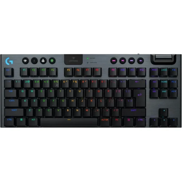 Logitech G915 X Lightspeed Tkl Clicky Wireless Gaming Keyboard (Us) Tactile - Black product image