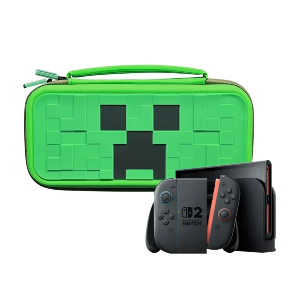 Silicone and EVA Switch 2 Carrying Case – Minecraft product image