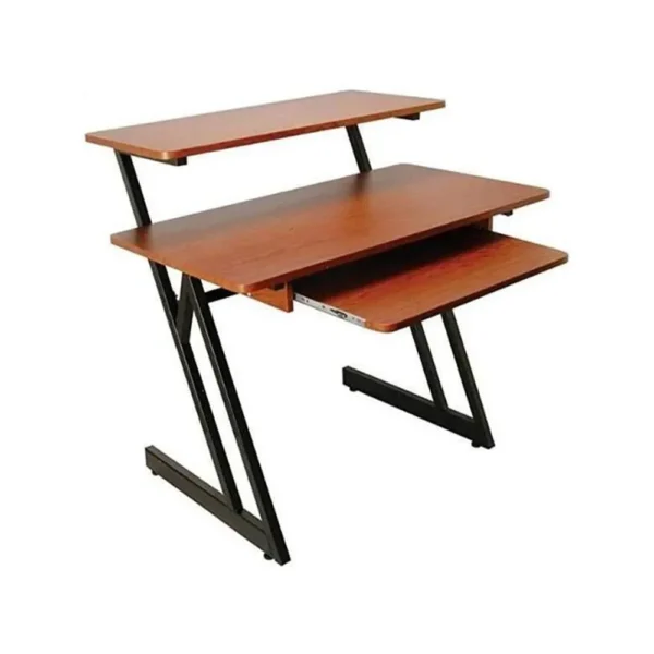 Lumi Z-Shaped Wood Workstation With slide-out keyboard tray FWS10-5 product image