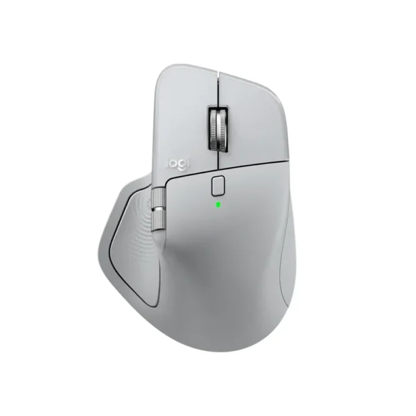 Logitech MX Master 4 Wireless Mouse – Pale Gray ( Precision, Speed & Haptic Control ) product image