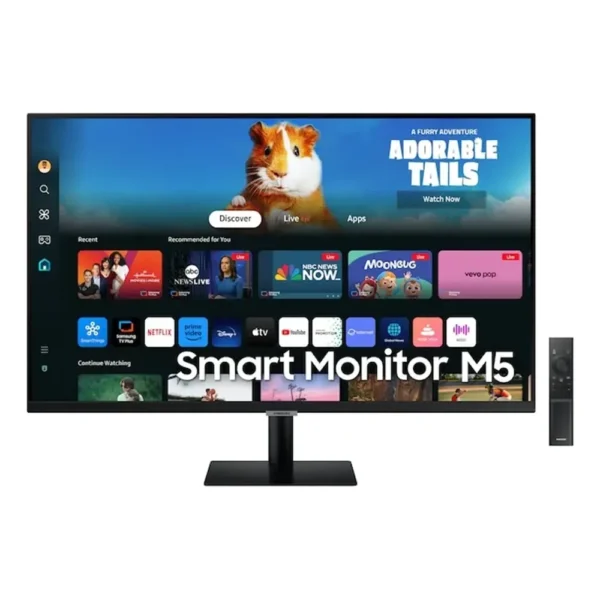 Samsung M50D Smart Monitor - 27" VA FHD / 4ms / HDMI/USB/Bluetooth/WiFi / Black - Monitor LS27DM500EMXUE product image