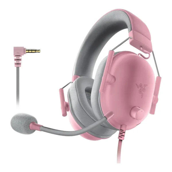Razer BlackShark V2 X Esports 7.1 Surround Sound Wired Gaming Headset For PC - Quartz Edition product image