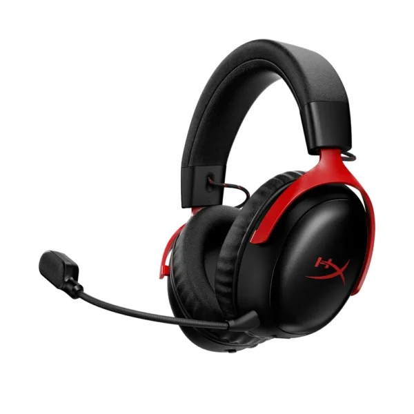 HyperX Cloud III S Wireless - Gaming Headset Black-Red product image