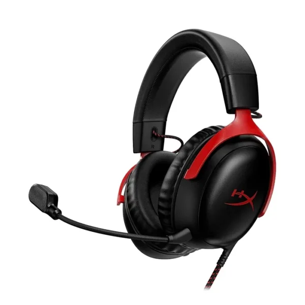 HyperX Cloud III - Gaming Headset - Black/Red product image