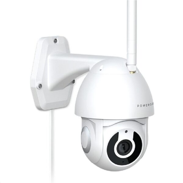 Powerology Wifi Smart Outdoor Camera 360 Horizontal and Vertical Movement - White product image