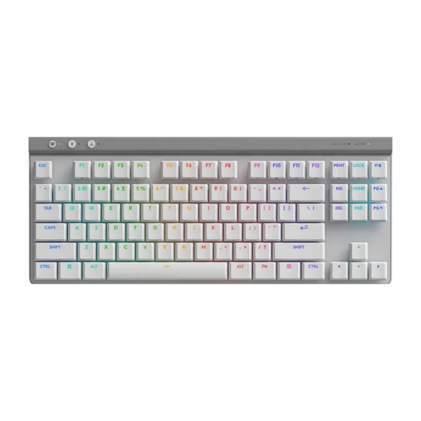 Logitech G515 TKL LIGHTSPEED Low-Profile Wireless Gaming Keyboard Tactile Switch - White (US Layout) product image